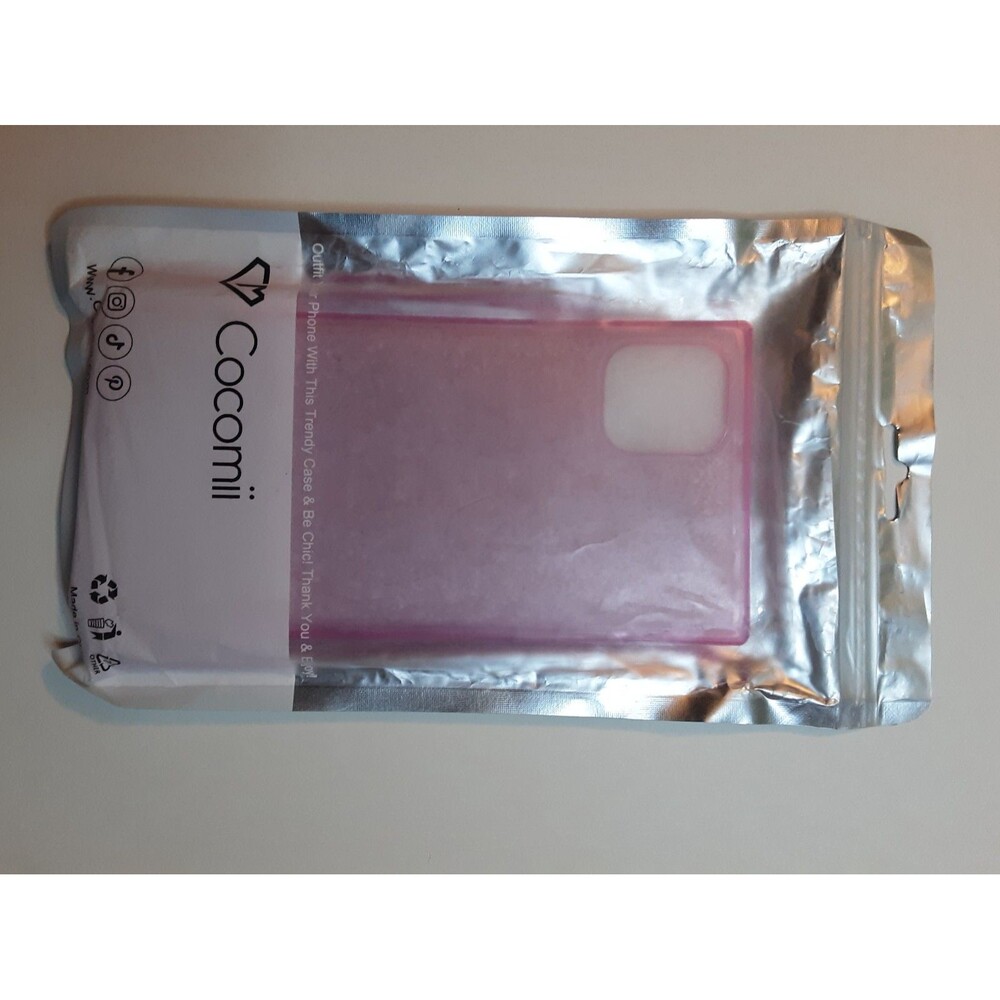 Square Glitter iPhone 11 Pink Case - Picture 5 of 5